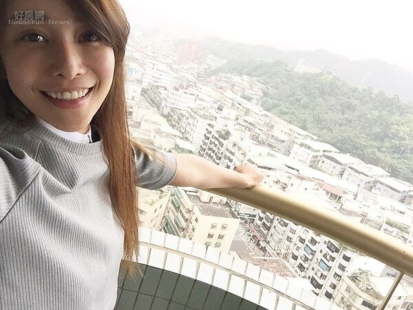 3.租屋處位於高樓層，視野相當開闊。
