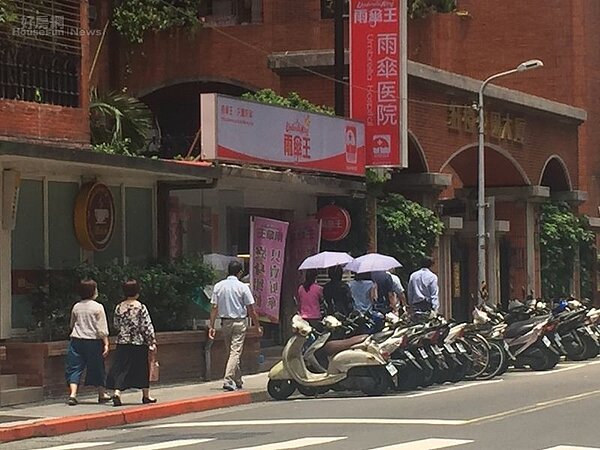 5月台北高溫(好房網news記者林美欣攝影)