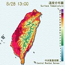 好熱阿！台東吹焚風　最高溫飆36.8度