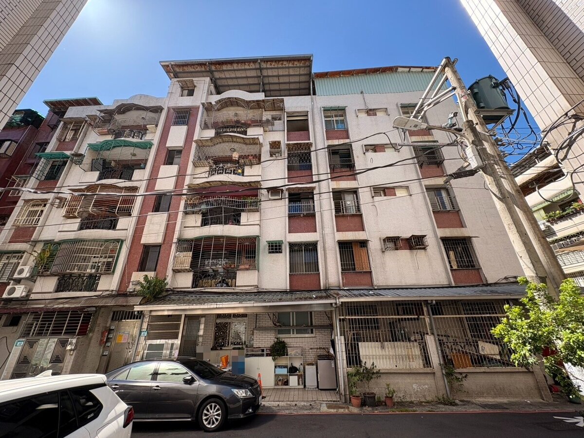 新店區行政段236地號等2筆土地都更案更新前。圖／新北市都更處提供