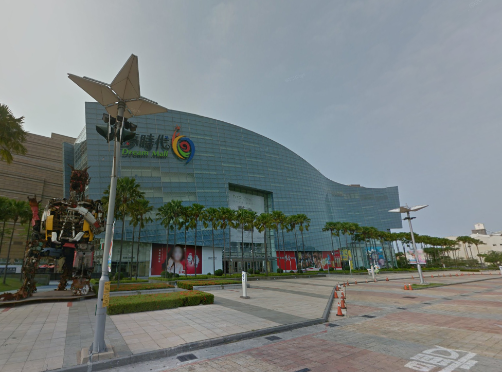 亞洲新灣區 夢時代（翻攝自Google Map）