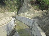 新化五甲勢岩山野溪　整治工程完工