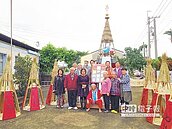 稻草耶誕樹　周末點燈閃耀菁寮