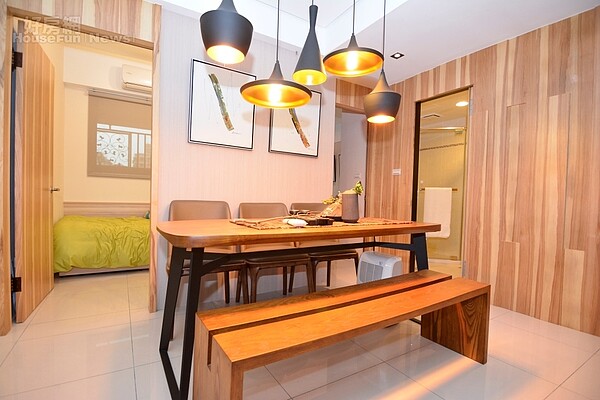 中路御品 實品屋 成屋 室內裝潢(好房網News記者 陳韋帆/攝影)