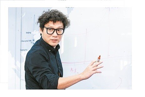 大江生醫總經理林詠翔。 記者林柏東/攝影