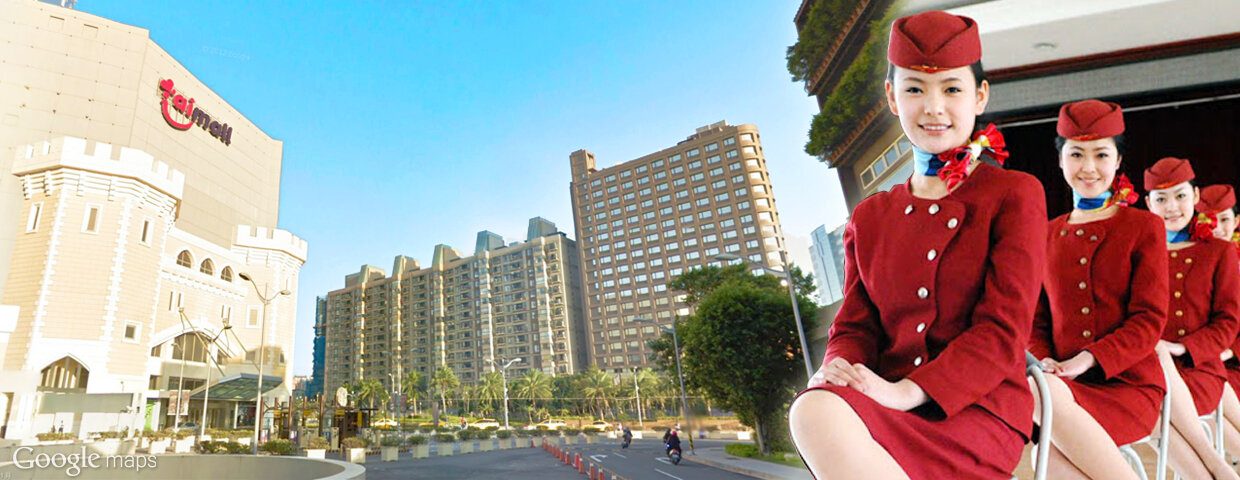 台茂購物中心 空姐 航空城 桃園航空城(大刊頭主視覺)