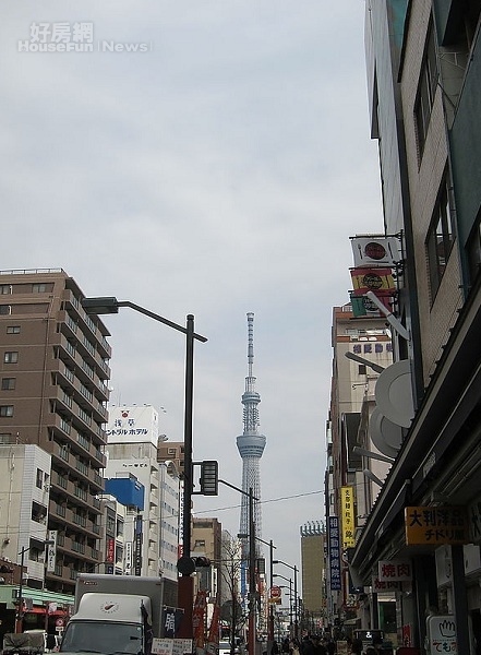 日本東京晴空塔一景。（好房網News記者王永貞／攝影）