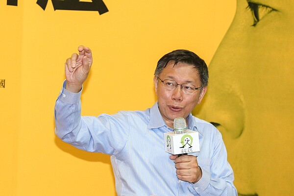 台北市長柯文哲。 聯合報資料照片