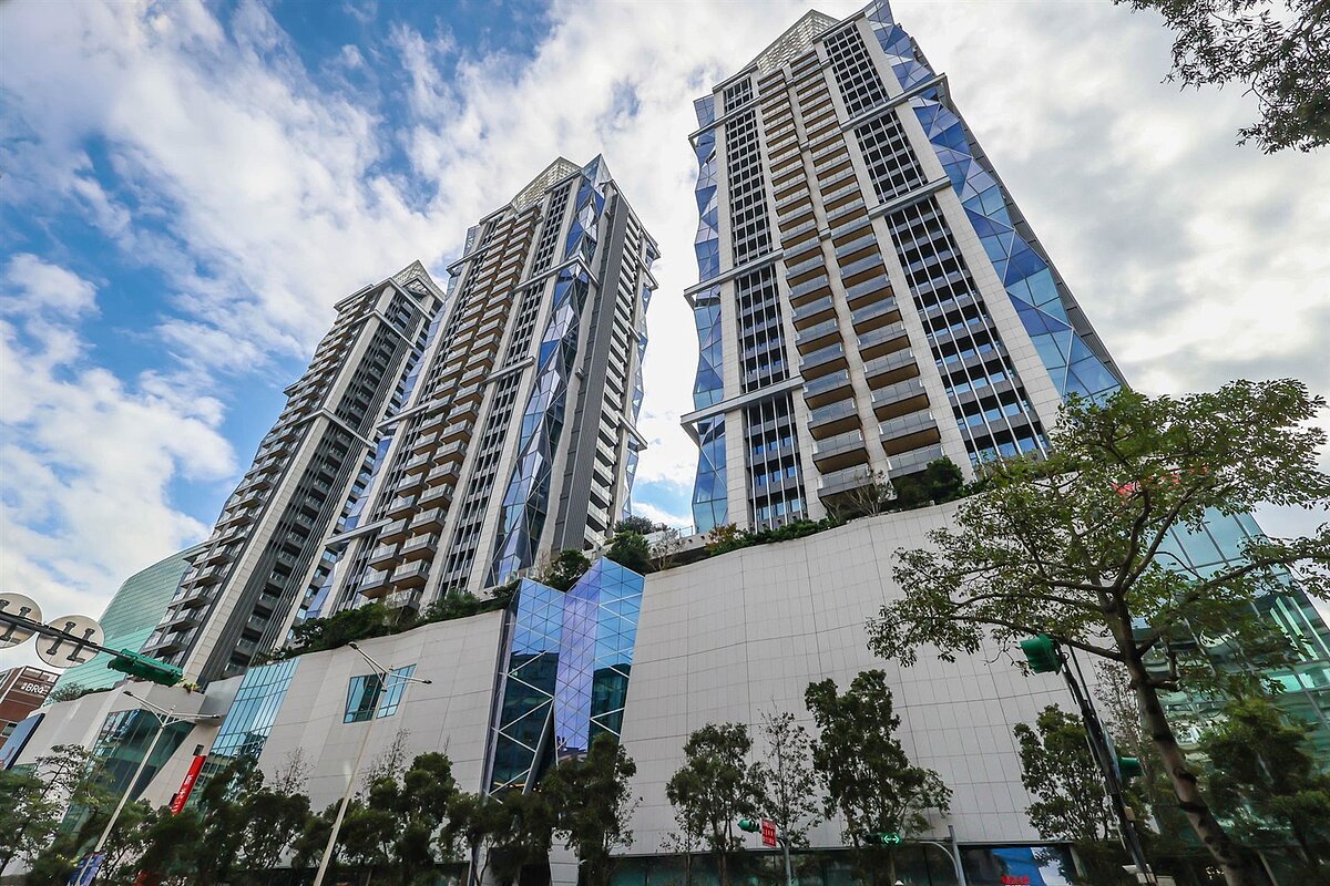 永慶房屋盤點永慶房仲網上點閱最熱的台北市五大豪宅，其中位居第二的「台北之星」榮登身價最高寶座。圖／永慶房產集團提供