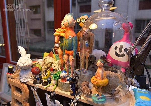 14.阿蕉收集的玩具類型走新舊混搭,讓人看得目不暇給。