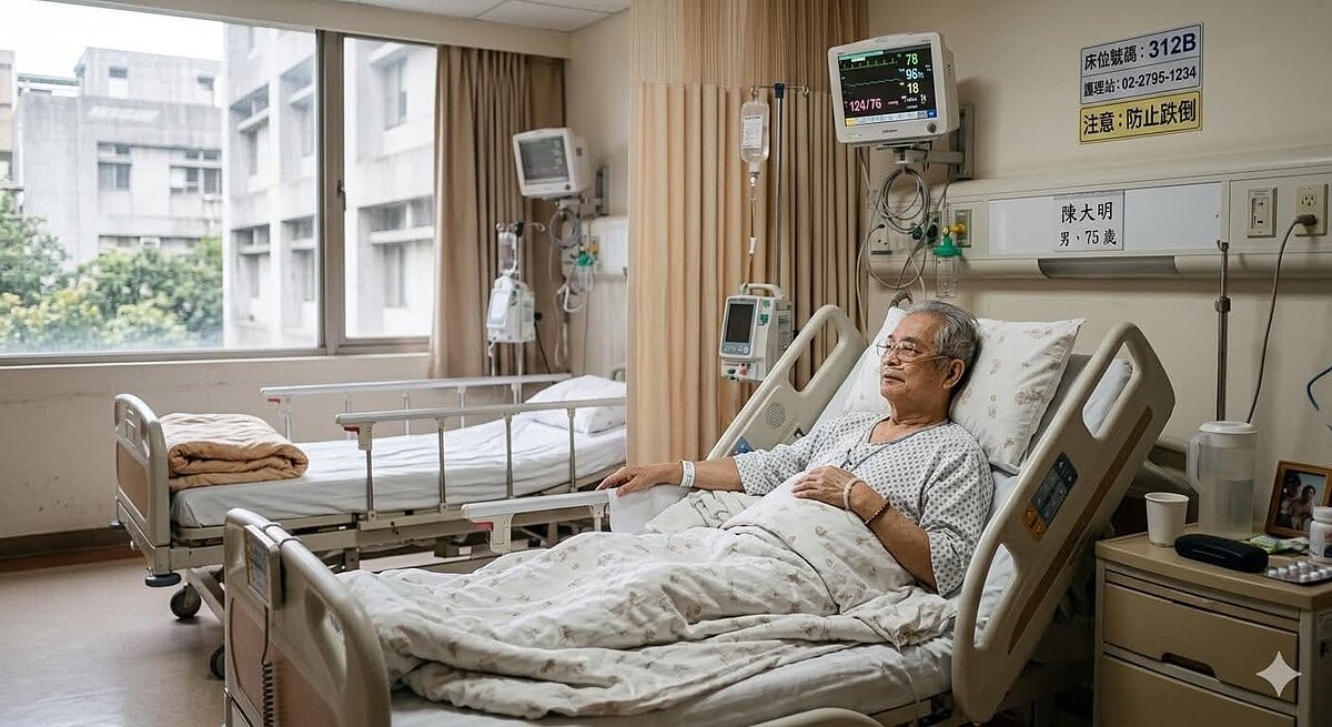 全台有10萬名住宿型長者。圖／AI生成