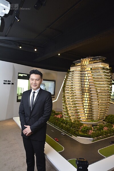 中華工程興建的超級豪宅陶朱隱園,由威京集團沈慶京之子沈輝庭返台操盤。(好房網News記者陳韋帆攝影)