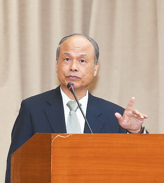 財政部長張盛和。 （聯合報系資料庫）