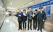 台鐵新竹站　「任意門」接通各月台