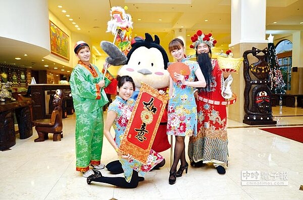 墾丁福華等各大飯店春節假期訂房熱絡，春節期間更洋溢著歡喜迎新年的熱鬧氣氛。圖／業者提供