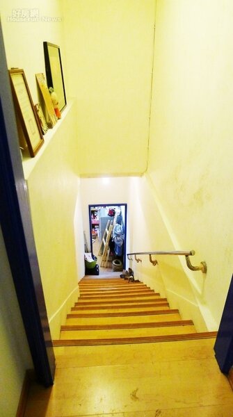 
4．走上樓梯，就是謝伊琪的私人空間。