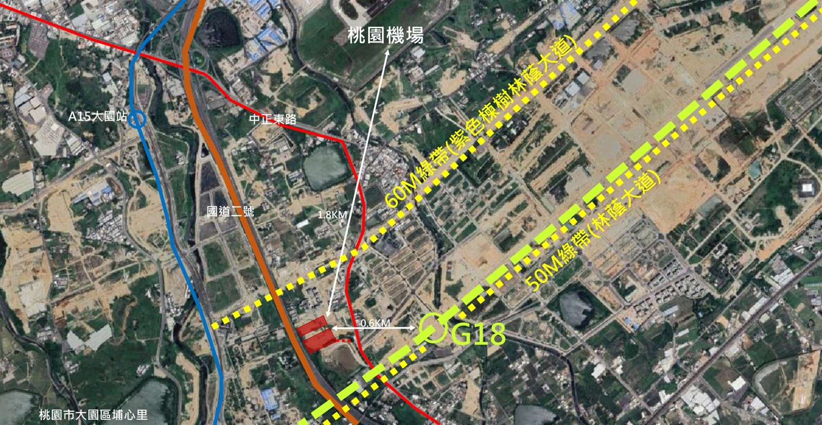 橫埔段社宅基地位置。圖：住都處提供