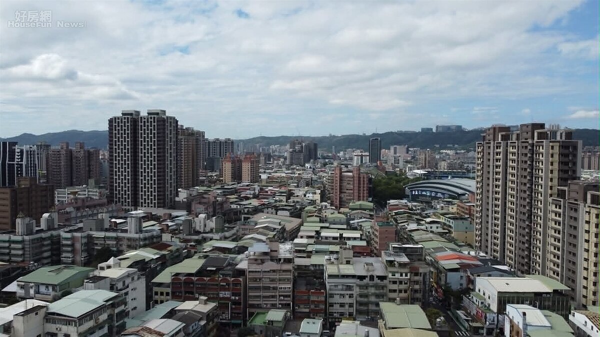 新北市新莊區街景。圖/鄉林集團提供