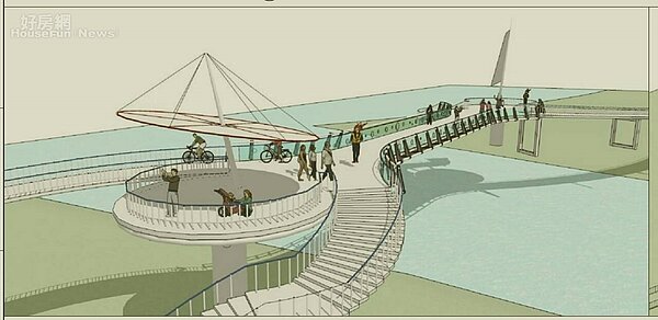 金包里溪跨橋設計(新北城鄉發展局)