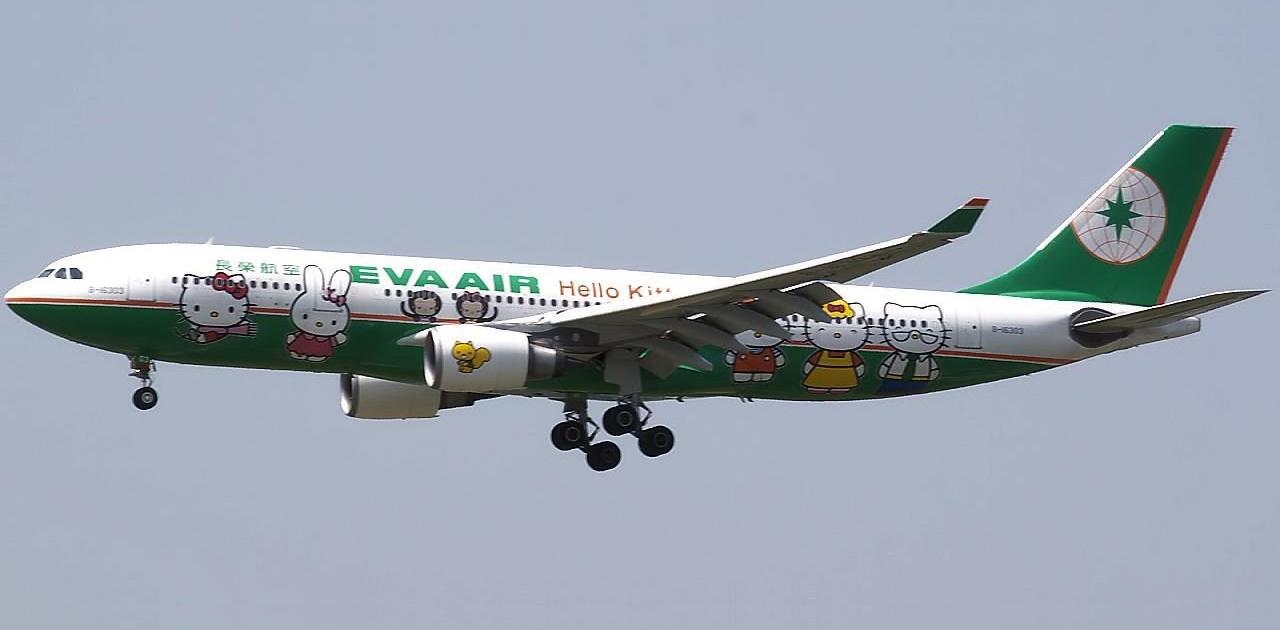 今年台北國際旅展共有14家航空公司設攤，圖為長榮航空。(圖為長榮航空示意圖/翻攝自wiki百科)