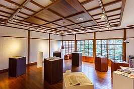 陳列蔣中正文物的空間。