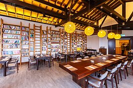 草山食堂一景。