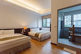 松霧套房全景。