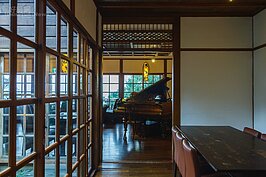 草山行館一景。