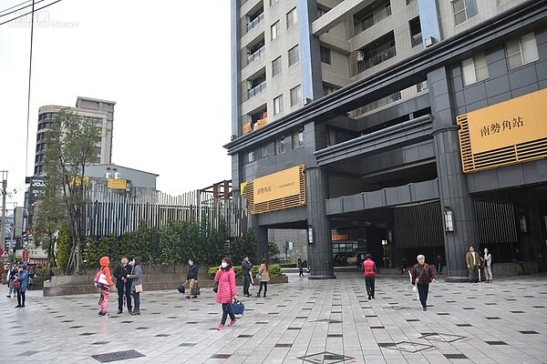 捷運南勢角站房市情境圖。(好房網News記者陳韋帆/攝影)