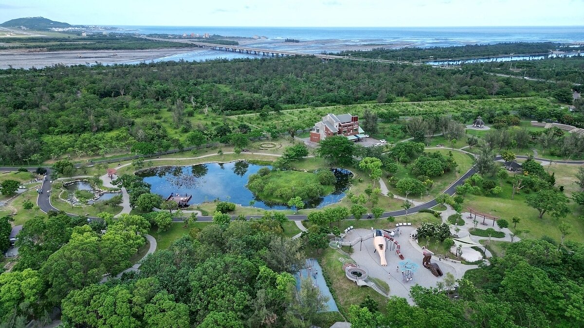臺東縣-臺東森林公園景觀改善工程。圖/圖/國土署提供