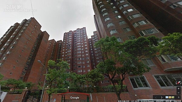 位於南崁中山路上的長榮吉邸。(翻攝自Google Maps)