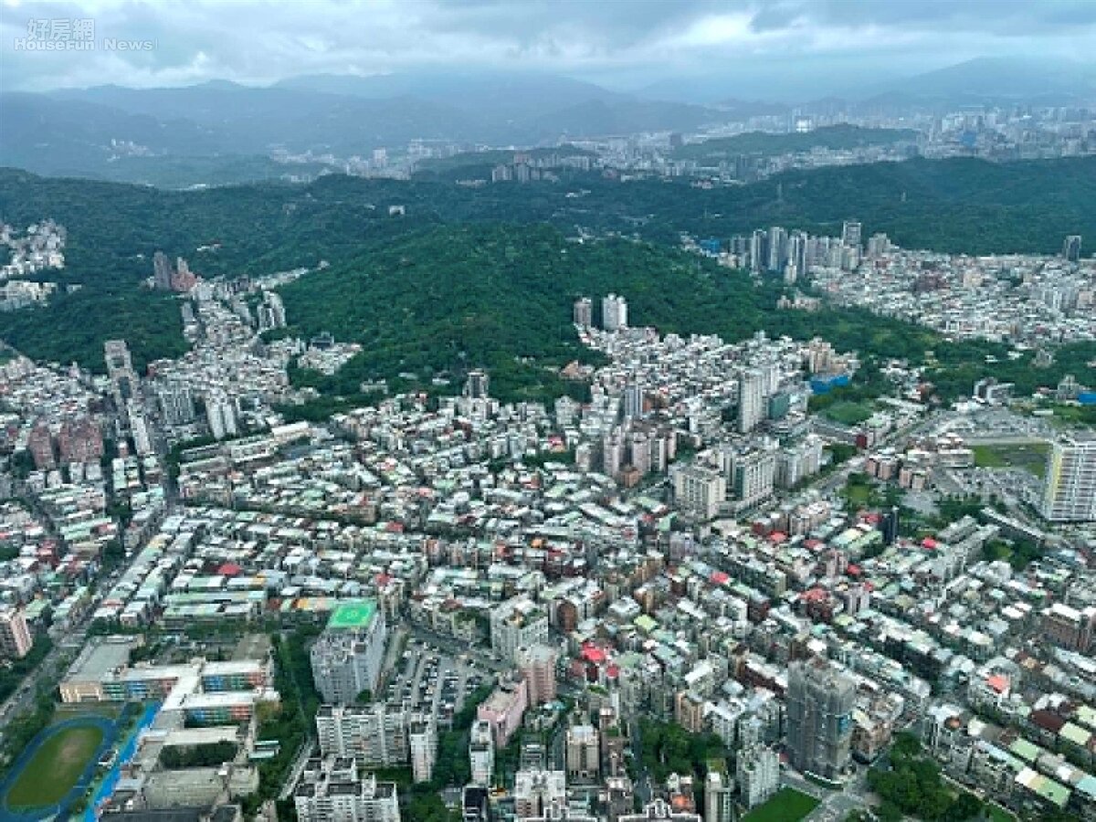 台北市街景。房市示意圖/好房網News記者李彥穎攝