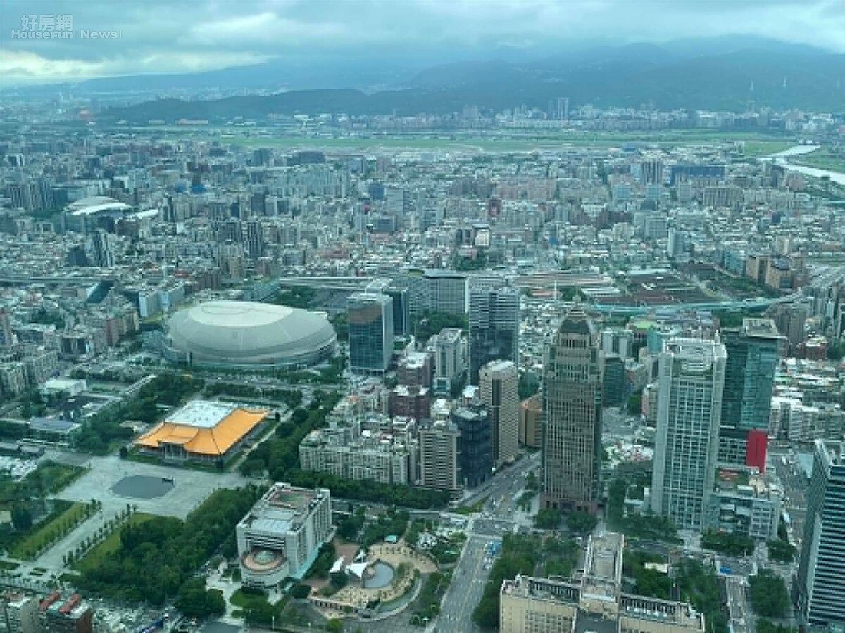 台北市街景。房市示意圖/好房網News記者李彥穎攝