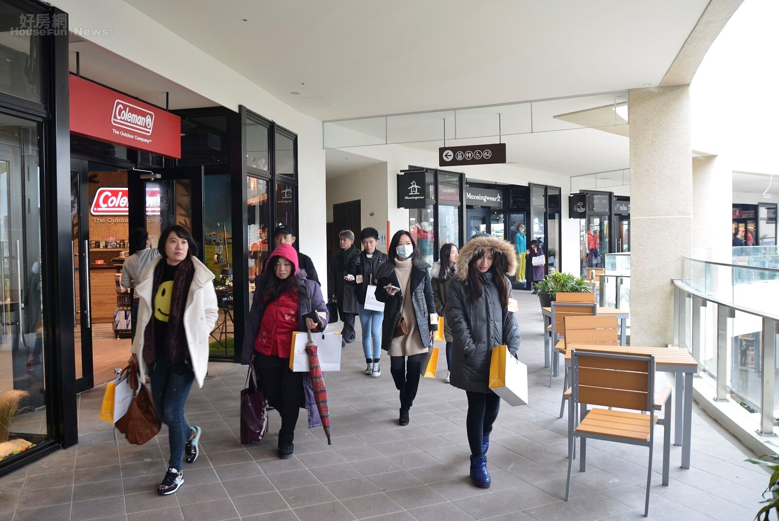 林口三井outlet試營運。(好房網News記者 陳韋帆/攝影)