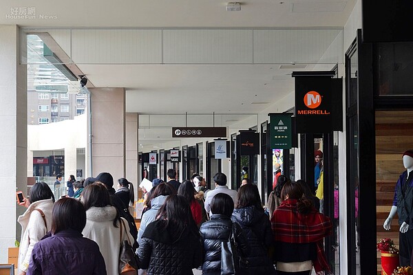 林口三井outlet試營運。（好房網News記者 陳韋帆／攝影）