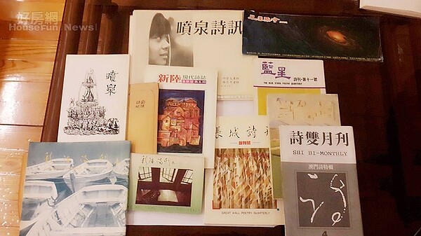 5.	林群盛珍藏華人各地詩刊，包含各種淵源、開本型態的詩刊。
