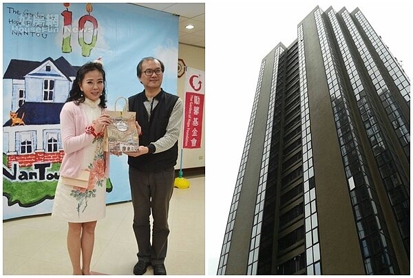 5 「鑽石雙星」30年前可是全台最貴房子。
6小潘潘婚後成為寶島時代村老闆娘,熱心參與公益活動。(摘自謝潘潘臉書)