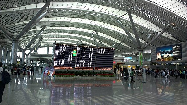 機場情境圖。(好房網News記者賈蓉/攝影)