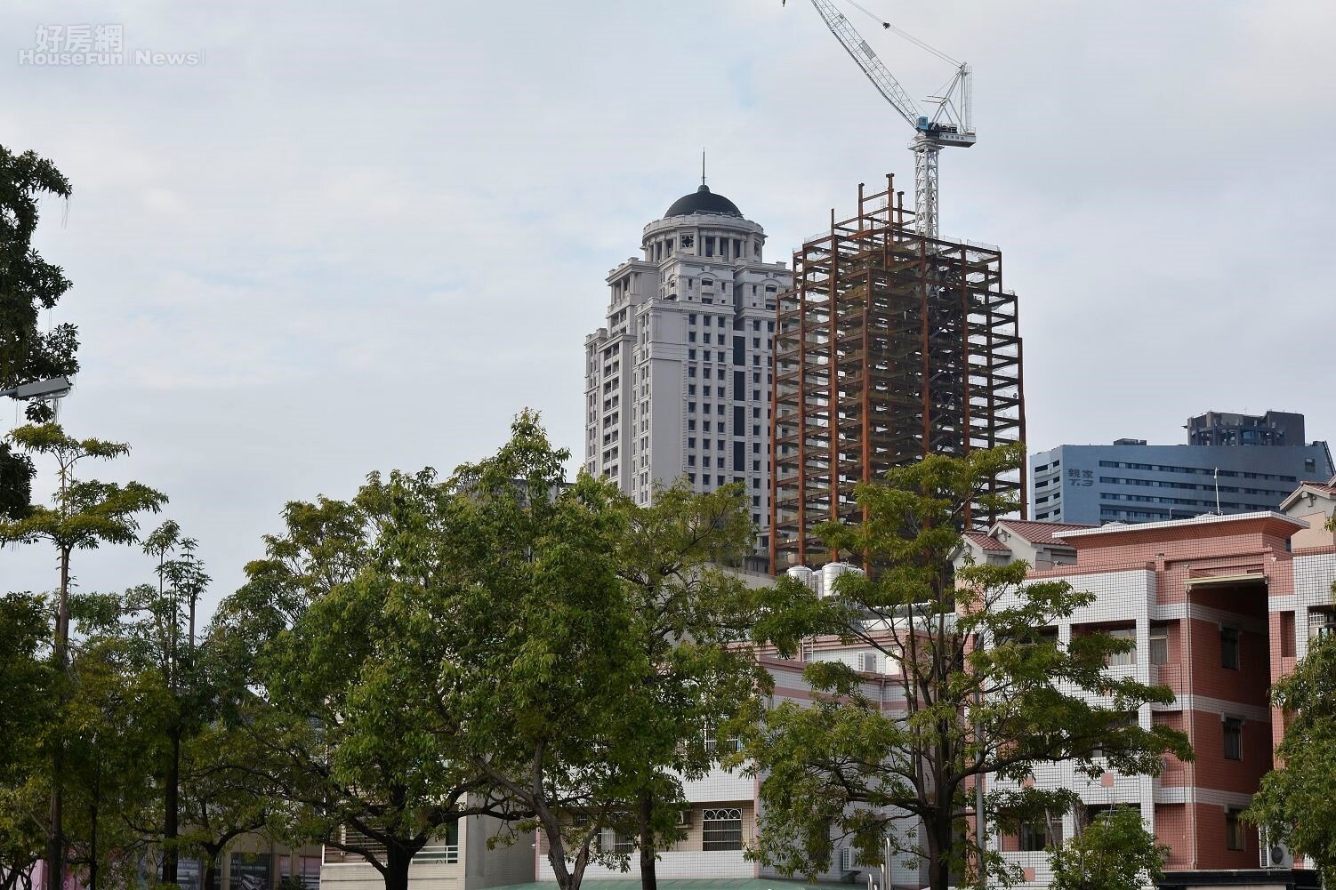 台中七期房市情境。（好房網News記者 陳韋帆／攝影）