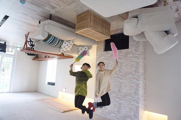 華山顛倒屋。(圖/時藝多媒體提供)