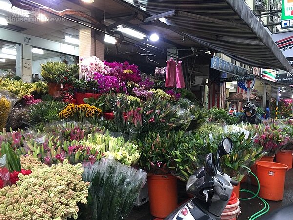 春節花市(好房News記者林美欣攝影)