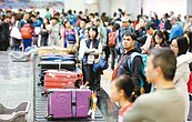 桃機單日旅客量　13日估13.8萬將破紀錄