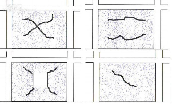 牆面裂縫千百種,寬度低於0.2公分影響不大。(翻攝自震災後住家房屋自我檢查手冊)