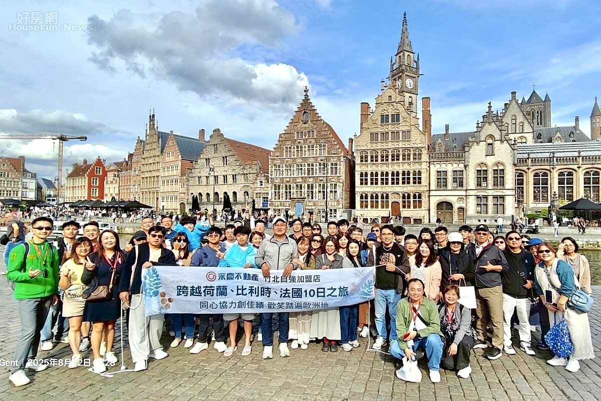 曾慶富團隊經營土地產品為主，專業難度更高，因此他建立完整的教育訓練制度，讓新人有路可循。圖／永慶房產集團提供
