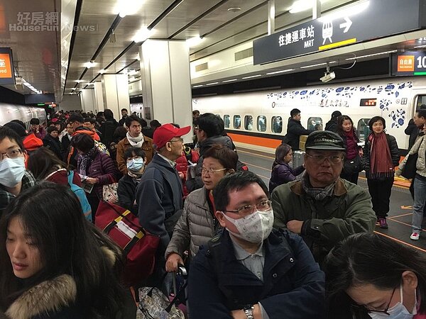 高鐵台北站(好房網News記者林美欣攝影)