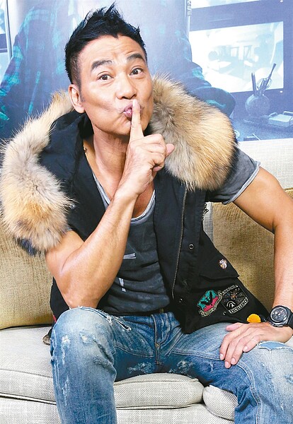 港星任達華接受「噓!星聞」專訪。 記者屠惠剛/攝影