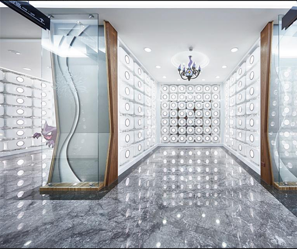 未來玩家可以到靈骨塔園區內盡情暢遊,有不少網友批評是否不尊重家屬的感受。(圖/翻攝自殯葬業者臉書)