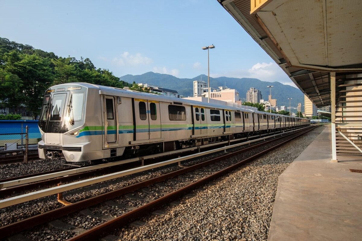 北捷首列CR381A新電聯車。圖／北捷提供