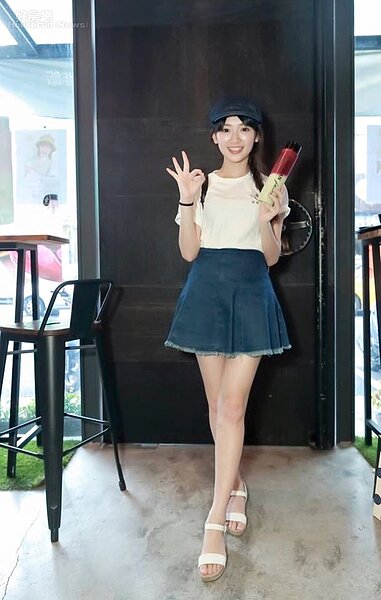 7.儘管台北工作忙碌,但優格姐姐日前仍抽空南下擔任一日店長。