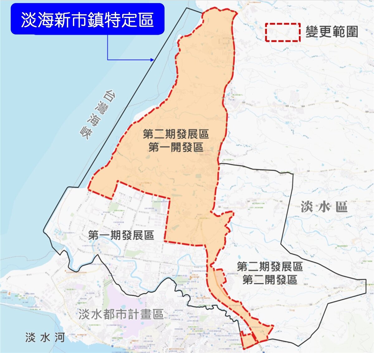 淡海科學城將結合淡江大橋、淡海輕軌延伸等重大建設，打造北台灣科技產業聚落與宜居生活環境。圖／國土署提供